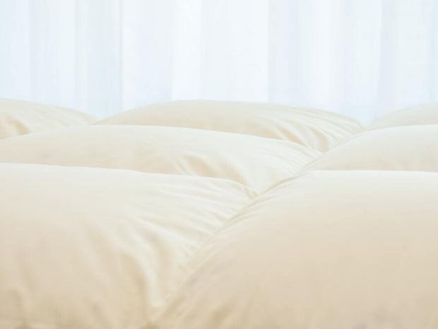 立体キルトの羽毛ふとん